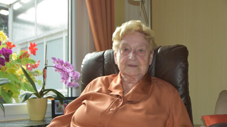 Elli Wunderlich-Olischer feierte ihren 95. Geburtstag bei guter Gesundheit. 