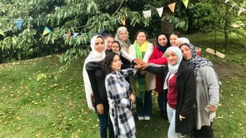 Frauen aus Afghanistan, Syrien und der Türkei in Wismar