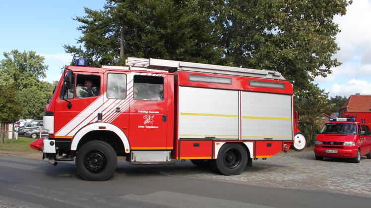 Die Freiwillige Feuerwehr Setzin-Schwaberow gehört mit zum Gemeindeverbund Toddin