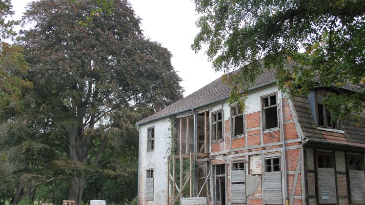 Das ehemalige Herrenhaus in Raguth soll irgendwann wieder im alten Glanz erstrahlen