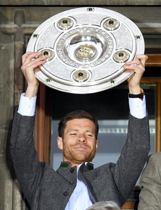 Mit dem FC Bayern gewann Xabi Alonso unter anderem die deutsche Meisterschaft.