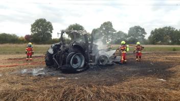 Feuer Tornesch Traktor