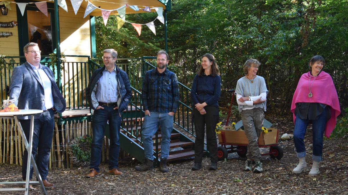Waldkindergarten in Ankum nun auch offiziell eröffnet | NOZ