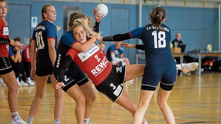 Nr.3: Lisa Meyer - Handball, Oberliga, Frauen: HSG Osnabrück - TV Dinklage