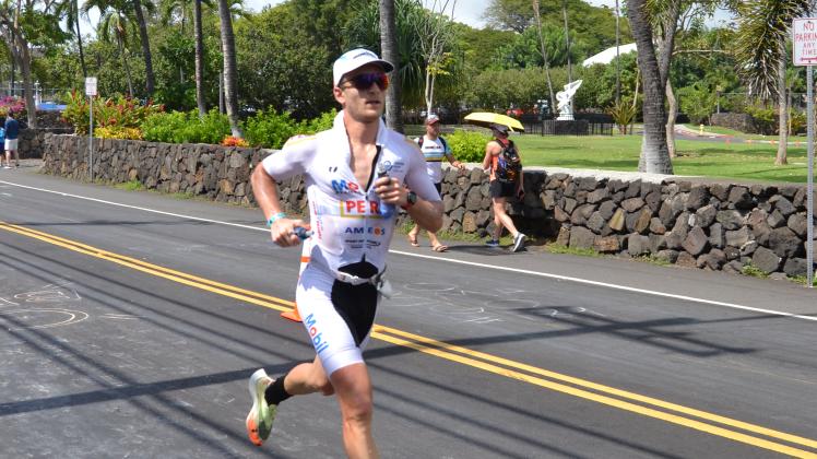 Jonas Weller beim Ironman auf Hawaii 2022