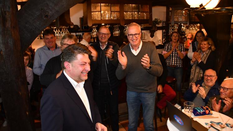 Erleichterung statt großer Euphorie: Bei seinem dritten Wahlsieg um das Direktmandat im Wahlkreis Bersenbrück musste Christian Calderone teils herbe Verluste hinnehmen.