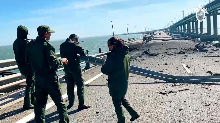 Ukraine-Krieg - Krim-Brücke
