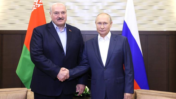 Russia s President Vladimir Putin and Belarus President Alexander Lukashenko hold a meeting in SOCHI, RUSSIA Russia s Pr