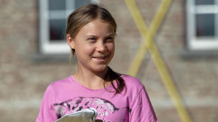 Henning Kaiser /dpa Greta Thunberg wird 19 Jahre alt.