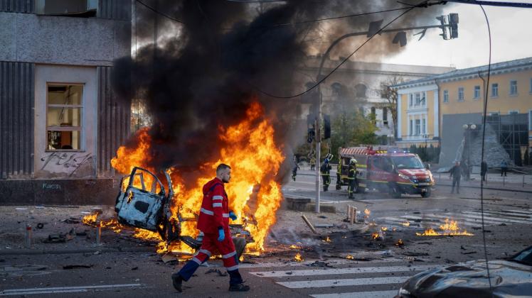 Zerstörung in Kiew