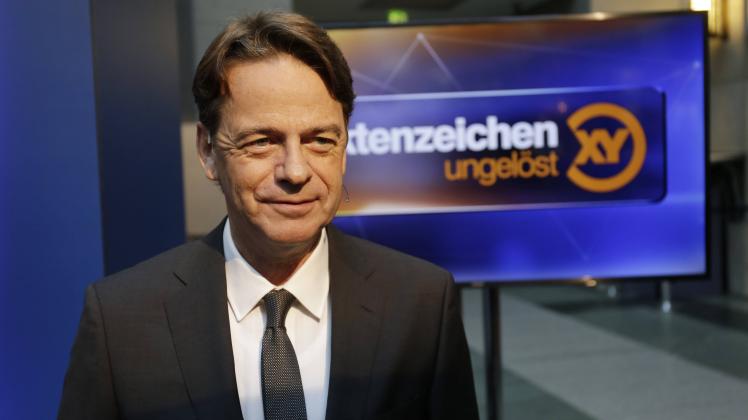 Moderator Rudi Cerne Deutschland Berlin ZDF XY Preisverleihung Gemeinsam gegen das Verbrechen