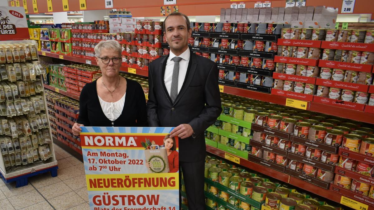 Neueröffnung des Norma in der Südstadt Güstrow am Montag SVZ