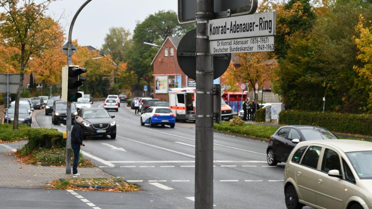 Der Konrad-Adenauer-Ring: Rollt der Verkehr bald nur noch in eine Richtung? Die CDU will mögliche Konsequenzen untersuchen lassen.
