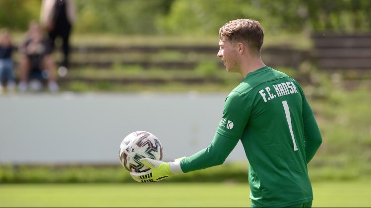 Torwart Elias Höftmann steht den A-Junioren des FC Hansa Rostock nach langer Verletzungspause wieder zur Verfügung.