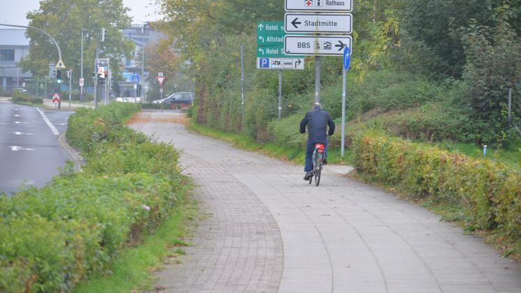 Rad- und Gehweg an der Straße „An der Bleiche“ in Meppen sollen erneuert werden.