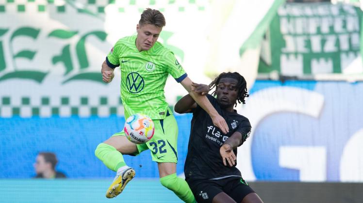 Wolfsburg gegen Mönchengladbach