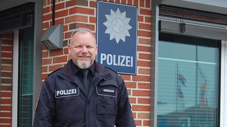 Er ist der Neue: Martin Hermann leitet ab sofort die Polizeistation Fürstenau. 