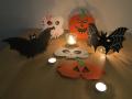 KINA - Fledermaus und Totenkopf: Masken basteln für Halloween