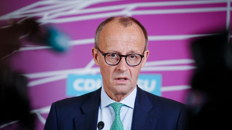 Unionsfraktionschef Friedrich Merz (CDU)
