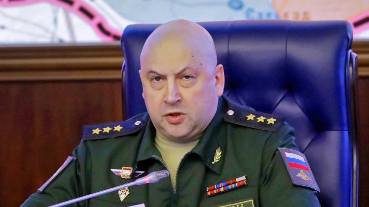 Der russische Kommandeu Sergej Surowikin