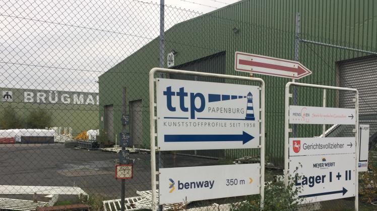 Die Firma ttp in Papenburg verlässt ihren bisherigen Unternehmenssitz im Deverhafen. 