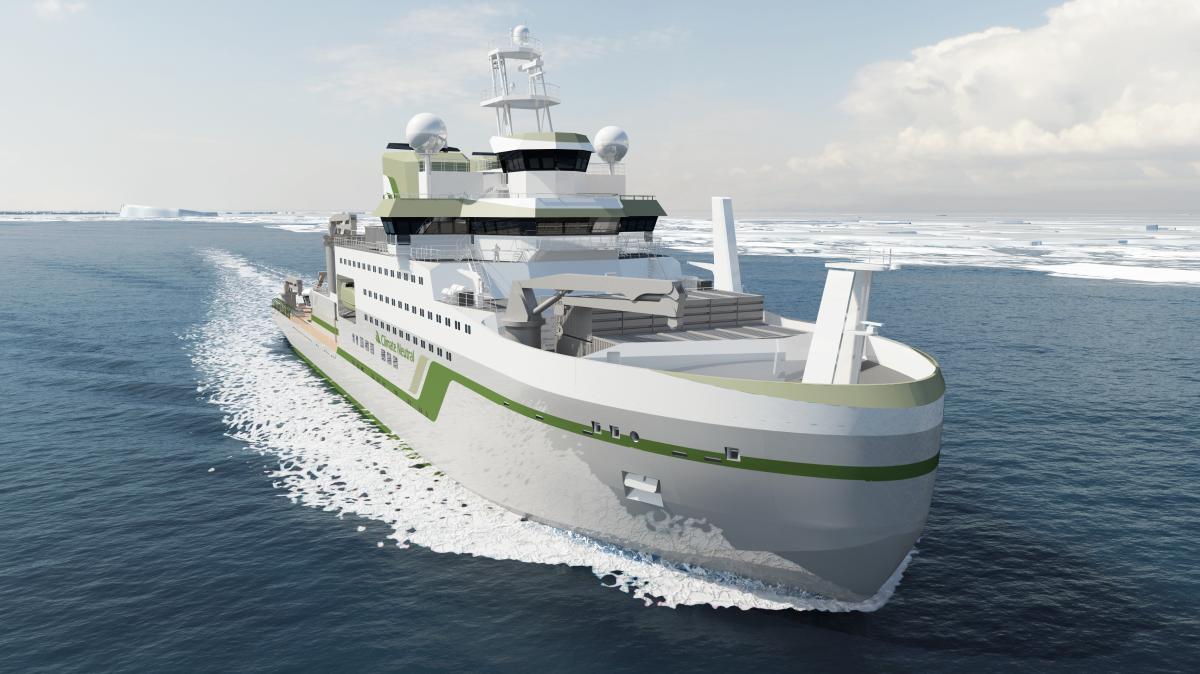 Erstes klimaneutrales Polarschiff wird in Rostock entwickelt SHZ