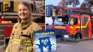 Brandmeisterin Stefanie Fokken Feuerwehr Bremen