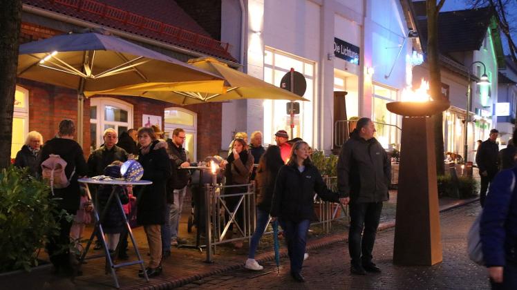 Am Samstag, 5. November, lädt die Citygemeinschaft zum Feuerabend in die Oeseder City in Georgsmarienhütte ein.