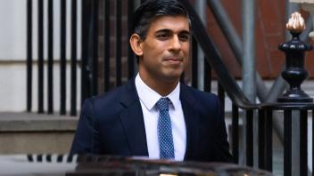 October 24, 2022, London, United Kingdom: Former Chancellor Rishi Sunak leaves Conservative Central Office after becomin