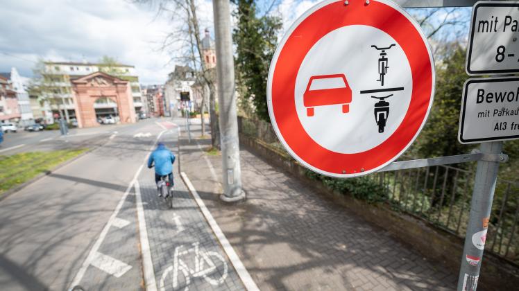 Fahrradverkehr in Mainz
