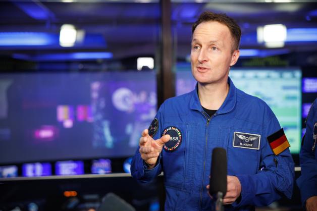 Astronaut Matthias Maurer war vor Kurzem auf der Raumstation ISS.