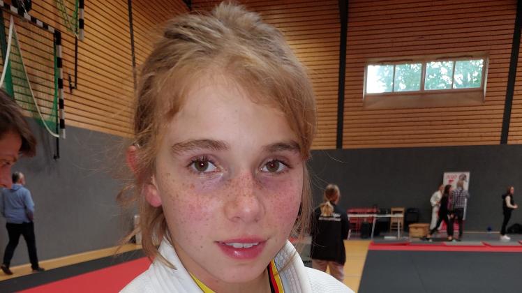 Judoka Stina Mohaupt nahm gleich an zwei Deutschen Junioren-Meisterschaften teil.
