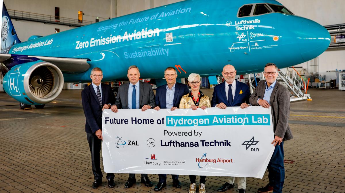 Lufthansa Technik Baut In Hh A320 Zum Wasserstoff Reallabor Um Shz