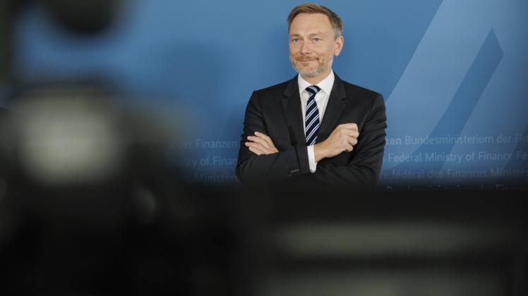 Christian Lindner (FDP), Bundesminister der Finanzen, bei der Steuerschaetzung, Bonn, 27.10.2022. Bonn Deutschland *** C