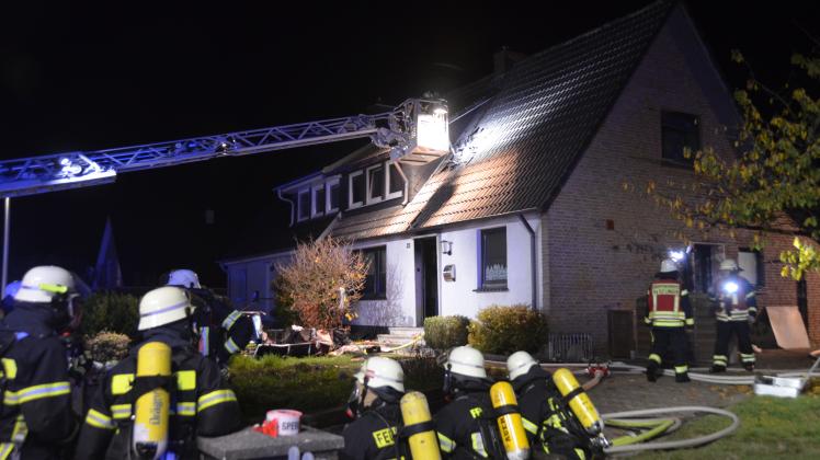 Brand im Wohnhaus in Lingen