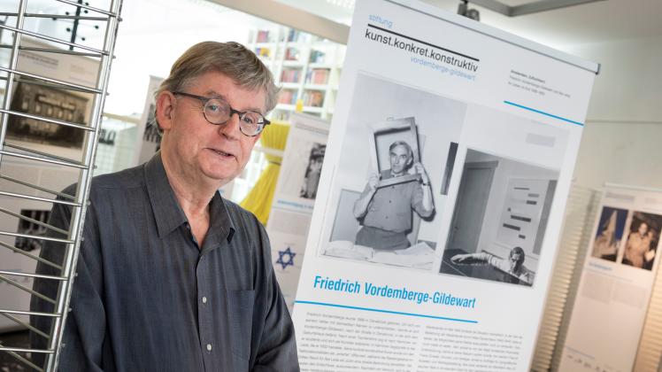 Projektleiter Dr. Hans Peterse - 
Vordemberge-Gildewart in Amsterdam: Ausstellung im Remarque-Zentrum