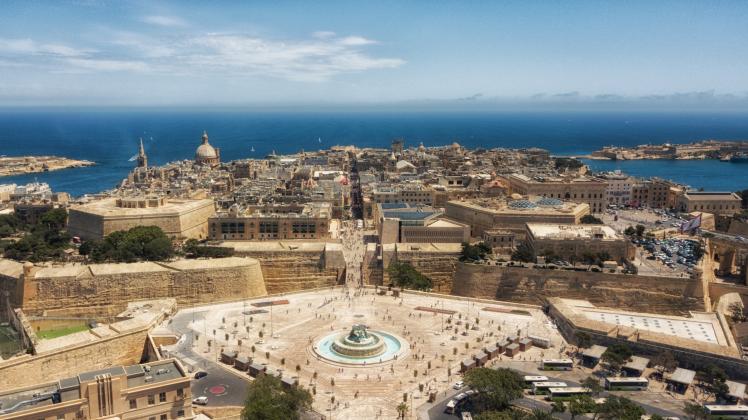 Valletta ist flächenmäßig die kleinste Hauptstadt Europas