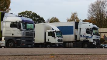 Lastwagen Graftwiesen Delmenhorst