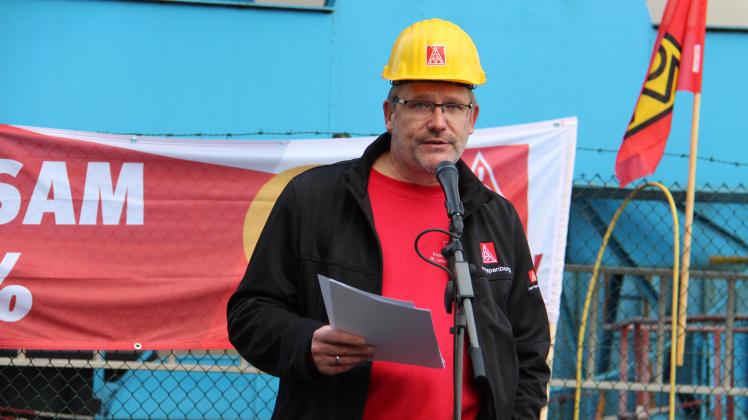 Eine starke Stimme für die Arbeitnehmervertreter auf der Meyer Werft in Papenburg will der neue Betriebsratsvorsitzende Andreas Hensen sein. 