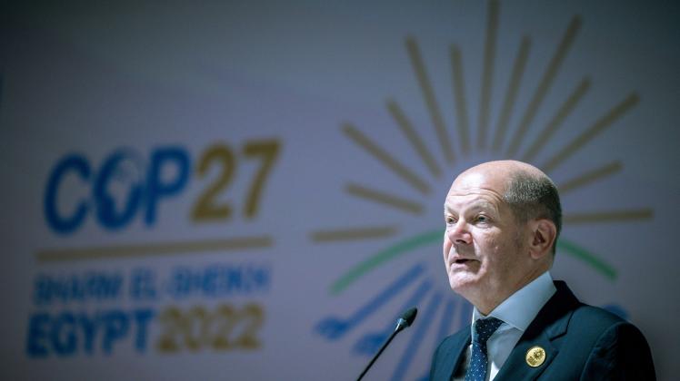 UN- Weltklimakonferenz COP27 - Kanzler Scholz
