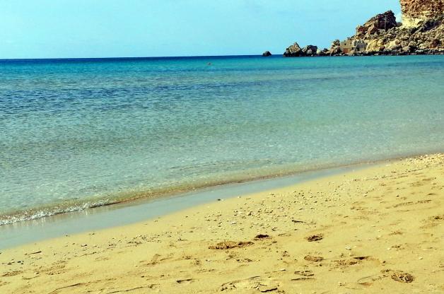 Die Golden Bay ist Maltas schönste Badebucht.