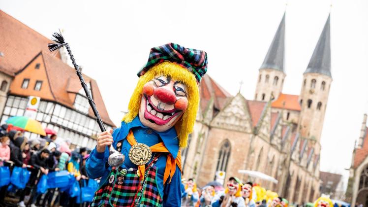 Karnevalsumzug «Schoduvel» in Braunschweig