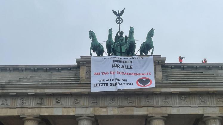 Klimaprotest in Berlin