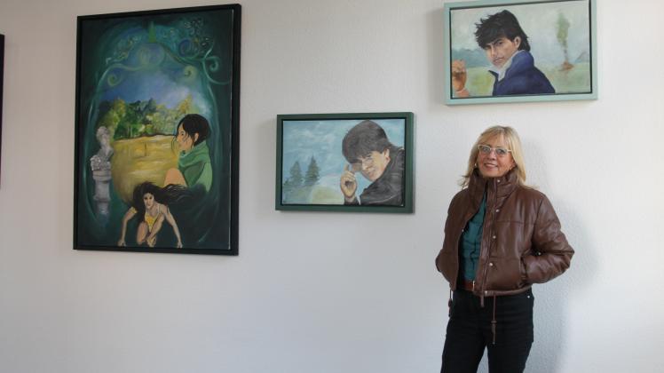 Gabriele Apfeld stellt ihre Werke in der Adventszeit in Hagenow aus 