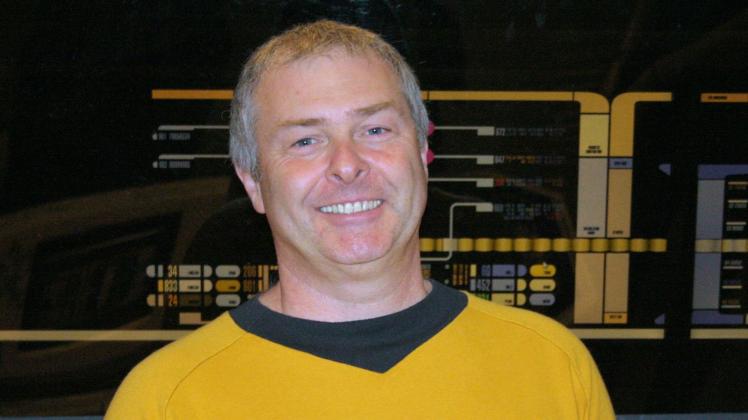 Star-Trek-Experte Hubert Zitt