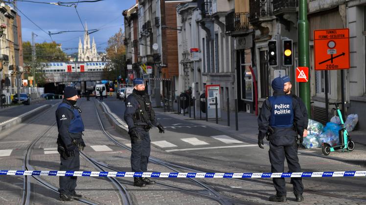 Nach dem Messerangriff auf Polizei in Brüssel