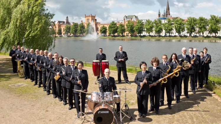 Das Landespolizeiorchester spielt in Wittenburg zugunsten des Schulfördervereins der Schule am Friedensring