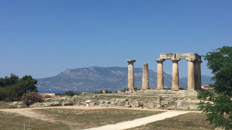 Apollo-Tempel in Korinth