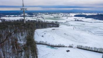 Bungsberg wegen Corona für Rodler gesperrt