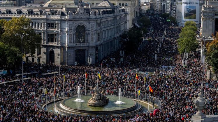 Proteste in Madrid gegen Gesundheitskürzungen